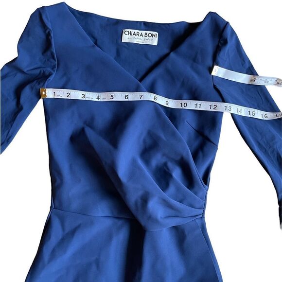 Chiara Boni La Petite Robe Zalfa Ruched Gown Size 38-US 2 NWOT - Picture 14 of 14